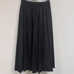 BEAUTY &YOUTH 黒 プリーツ ロングスカート