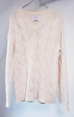 THE INOUE BROTHERS ロイヤルアルパカ100% ケーブル編み