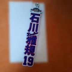 【匿名配送】石川雅規投手　シークレットアクリルラメキーホルダー