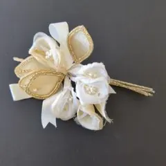 コサージュ　ブローチ