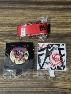 B'z FYOPガチャガチャ ネックストラップ＆フォンタブ2種類セット①