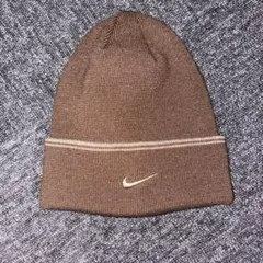 Y2K 90s 00s Nike ブラウン ニット帽 ビンテージ レアカラー