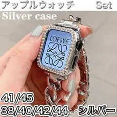 アップルウォッチ　ステンレスベルト Apple Watchバンド　キラキラ　3s