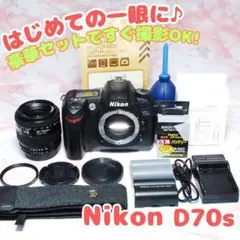 ✨️Nikon D70s✨️CCD人気モデル 初心者おすすめ 簡単操作 レトロ
