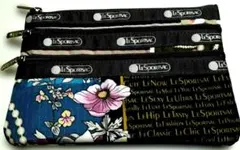 LeSportsac ポーチ 　3ジップ　　　未使用品　　★シック