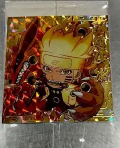 NARUTO〜疾風伝〜忍界シールウエハース☆vol.1★サスケ　チャクラレア