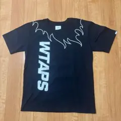 WTAPS Tシャツ ブラック ファイヤーパターンのサムネイル