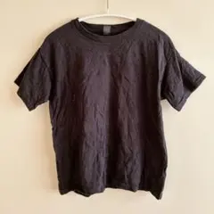 ギルダン Tシャツ クルーネック 半袖 無地 黒 コットン