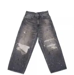 山田蓮 TSY RIPPED WIDE STRAIGHT DENIM - メルカリ