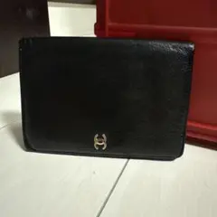 正規品　CHANEL ココマーク レザー ゴールド金具 二つ折財布 シープスキンのサムネイル