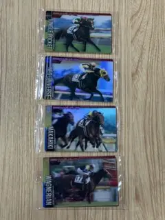 サラブレッドホースコレクションカード　まとめ売り４枚