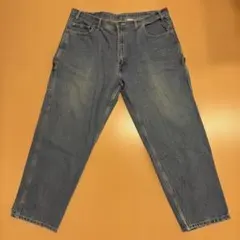 REAL WORK WEAR 데님 페인터 바지