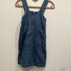 デニムジャンバースカート 120サイズ