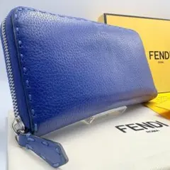 ✨美品✨ 付属品完備 フェンディ セレリア ラウンドファスナー 長財布