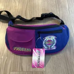 TYROLIA ボディバッグ 紫 青　レトロ