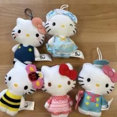 【ハッピーセット】ハローキティ ぬいぐるみ 5体セット