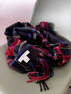 JOHNSTONS カシミヤ 100%ストール大判ジョンストンズ旧タグ