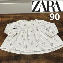 ザラ ZARA ベビー チュニック ブラウス トップス 女の子 18-24m90