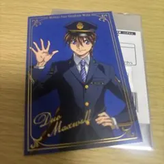 ガンダムW 推し旅 箔押しカード デュオ　アニメイト