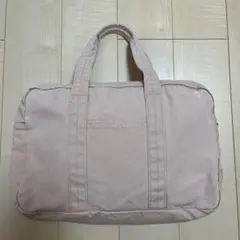 キャンバス トートバッグ ピンク