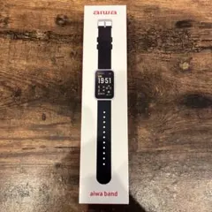 aiwa band スマートウォッチ 本体 ブラック