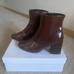 marjour ブラウンショートブーツ 24.5cm