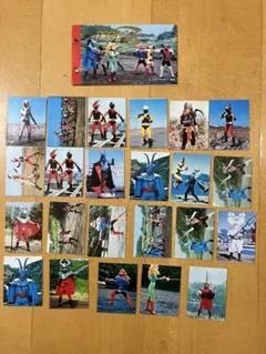 レインボーマン　アルバム　シスコ　カード　ロッテ　昭和レトロ　昭和 昭和レトロ☆シスコ株式会社☆レインボーマン☆ミニカードまとめ☆17枚