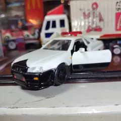 ⑤⑥⑦⑥ トミカ 日産 スカイライン GT-R R33 警視庁 1交0 パトカー