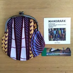 【新品未使用】MANDRAKE　神戸元町　財布　がま口　ポーチ　マンドレイク