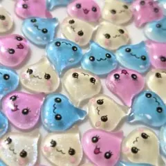 しずくちゃんラメ入りネイルパーツ30個