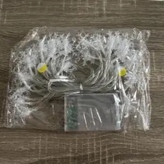 40個電球 6M 電池式 イルミネーションライト クリスマスツリースノーフレーク