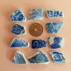 未使用保管品✨京焼 清水焼 色絵扇窓絵山水 箸置き 単品✨春 箸おき 箸