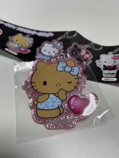 ハローキティ アクリルキーホルダー 日焼けGAL