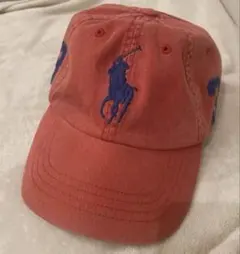 Polo Ralph Lauren キャップ オレンジ ヴィンテージ　90s