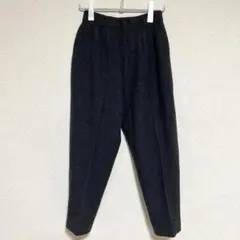 ＊DESIGN&BASIC（レナウン） スラックスパンツ 起毛 日本製 グレー