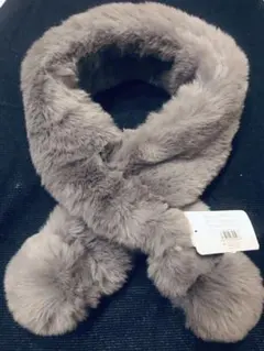 新品☆フェイクファーショール