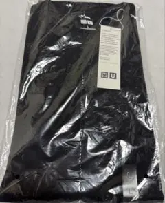 大人気！ユニクロＵ クルーネックＴシャツ（半袖） ブラック(09) Ｌ