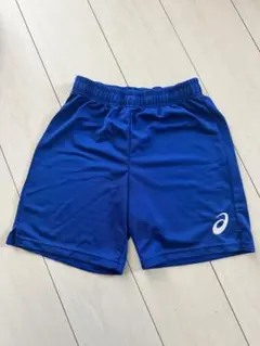 アシックス バレーボールパンツ XL 青 - メルカリ