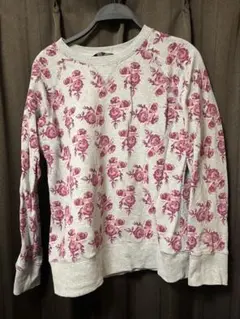 THE NORTH FACE 花柄クルーネックスウェット