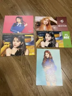 TWICE TZUYU(ツウィ)フライヤーポストカードセット【渋谷タワレコ特典】