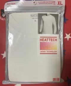 UNIQLO ヒートテック クルーネックT 九分袖 ホワイト XL
