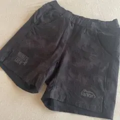 ranor ラナー　黒に黒染め ショートパンツ ドライウェア