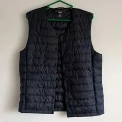 UNIQLO ULTRA LIGHT DOWN 薄手ダウンベスト M ブラック