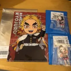 鬼滅の刃 ダイニング 繋がるモチーフ クリアファイル 煉獄杏寿郎