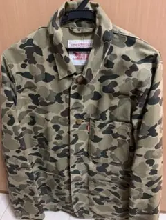 Levi's リーバイス　迷彩　カモフラ　デニム　ミリタリー　ジャケット