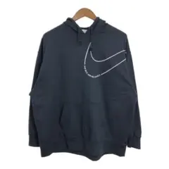 Nike ブラック フード付きパーカー