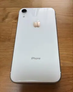 Apple iPhone XR 64GB ホワイト 本体 - メルカリ