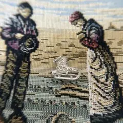 フィギュアスケート　アンティーク　ネックレストップ