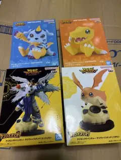 送料込】デジモンアドベンチャー フィギュア8体 パタモン エンジェモン