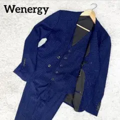 ✨激レア✨Wenergy 3ピーススーツ ビジネス ストライプ Lサイズ
